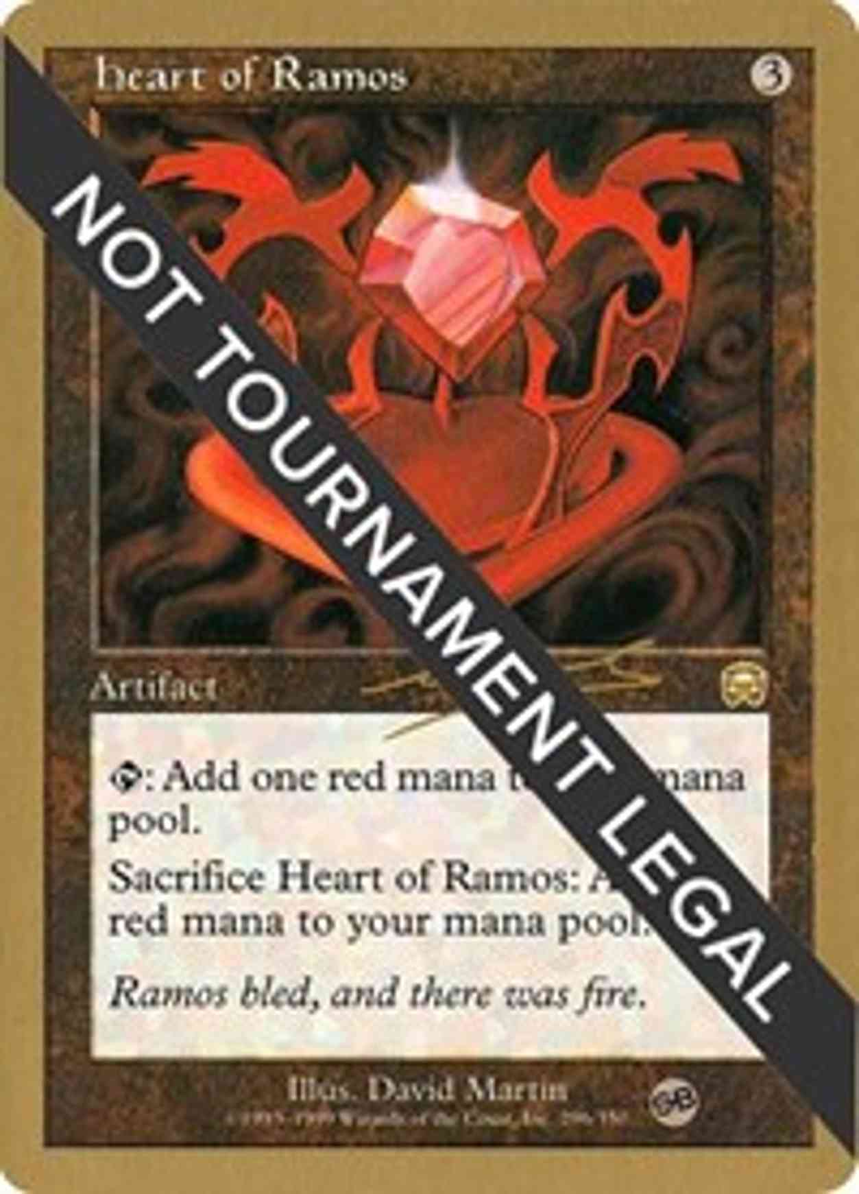 Heart of Ramos - 2000 Nicolas Labarre (MMQ) (SB) magic card front
