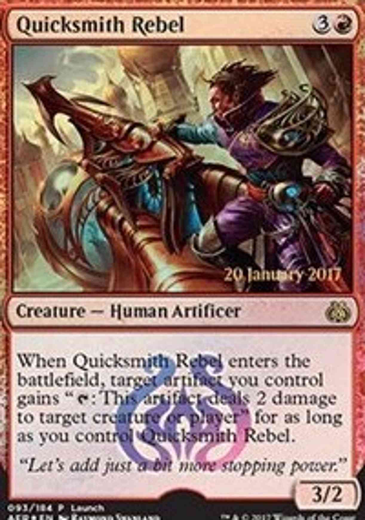 Quicksmith Rebel magic card front