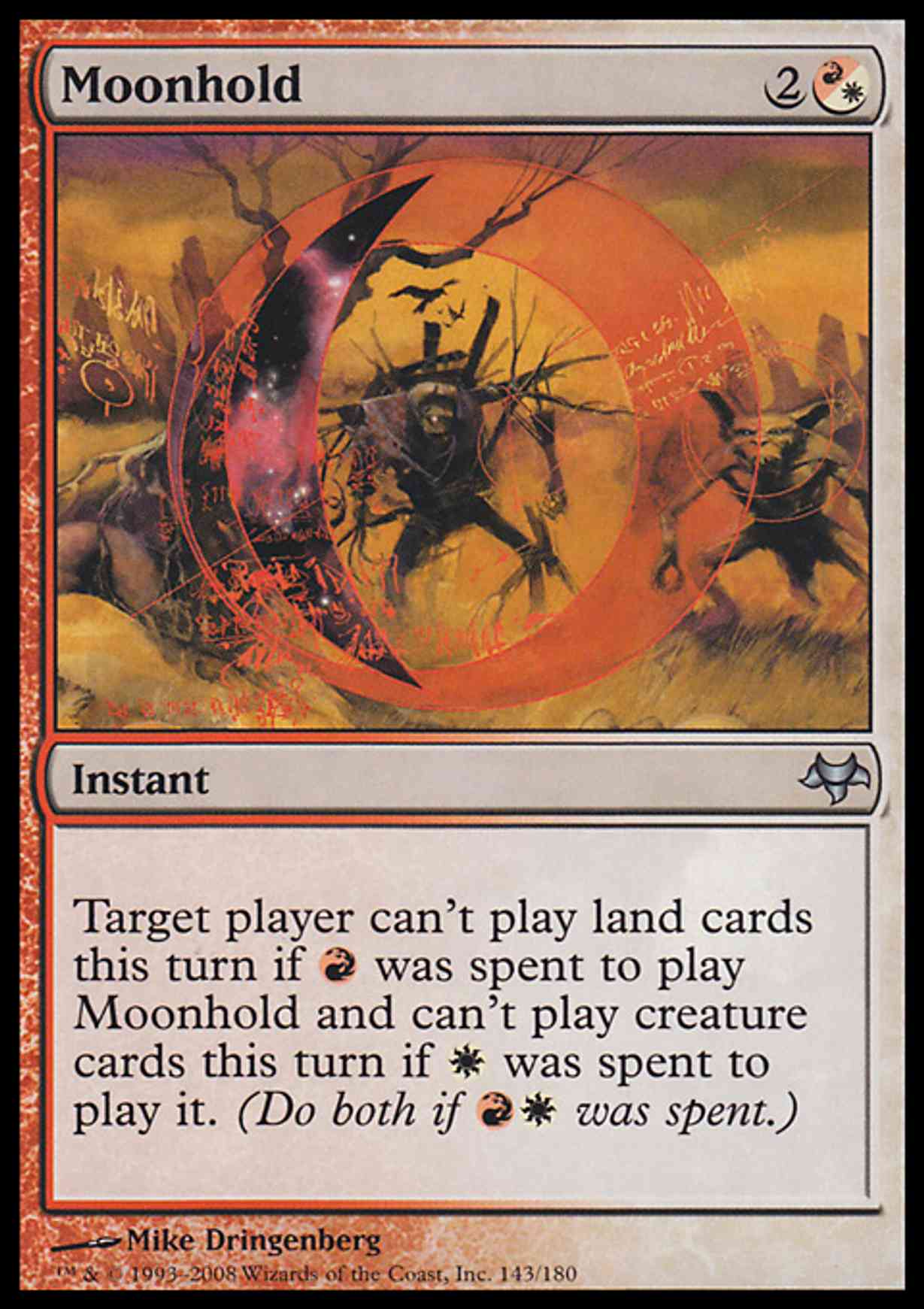 Moonhold magic card front