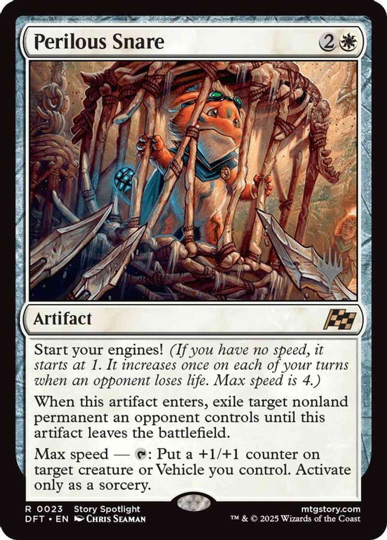 Perilous Snare magic card front