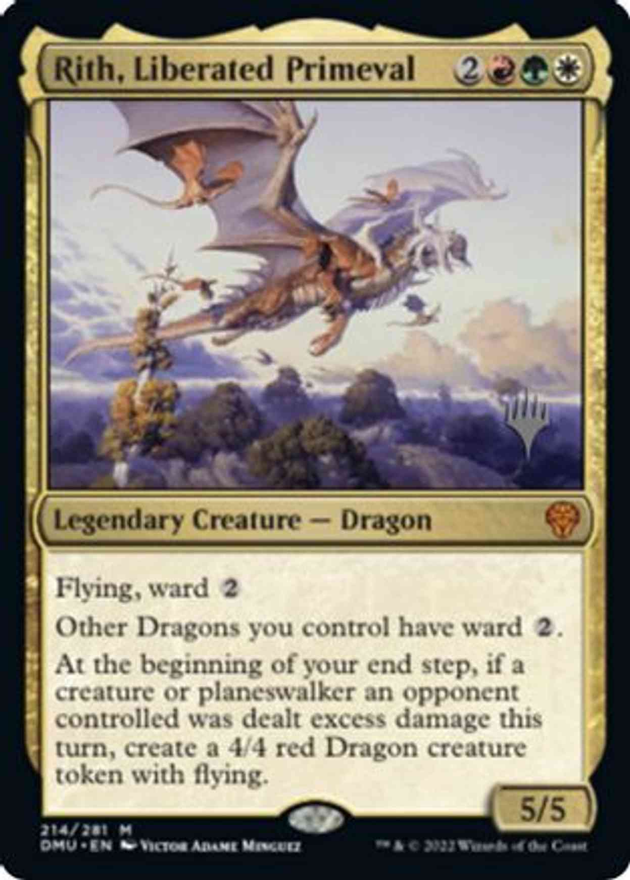 Rith, Liberated Primeval magic card front