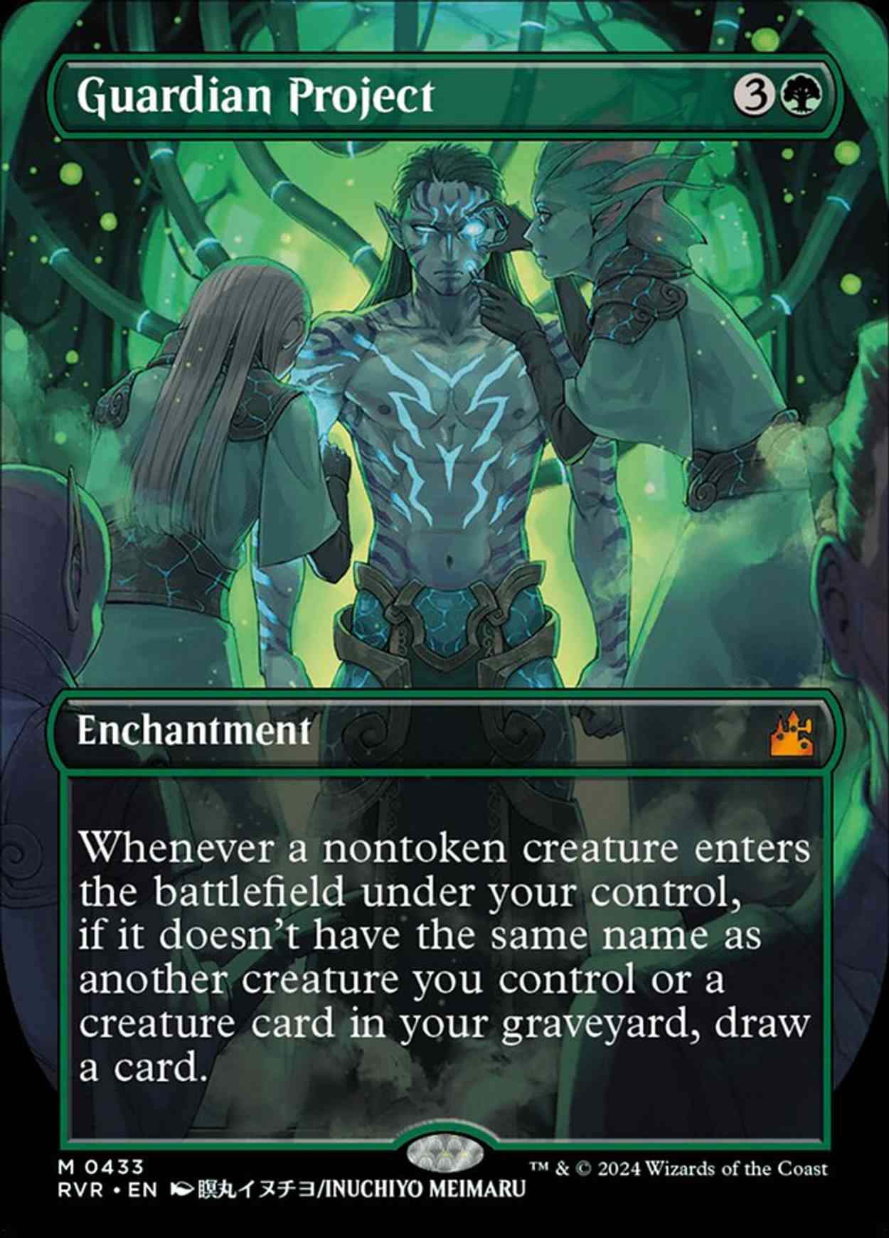 Guardian Project (Anime Borderless) magic card front