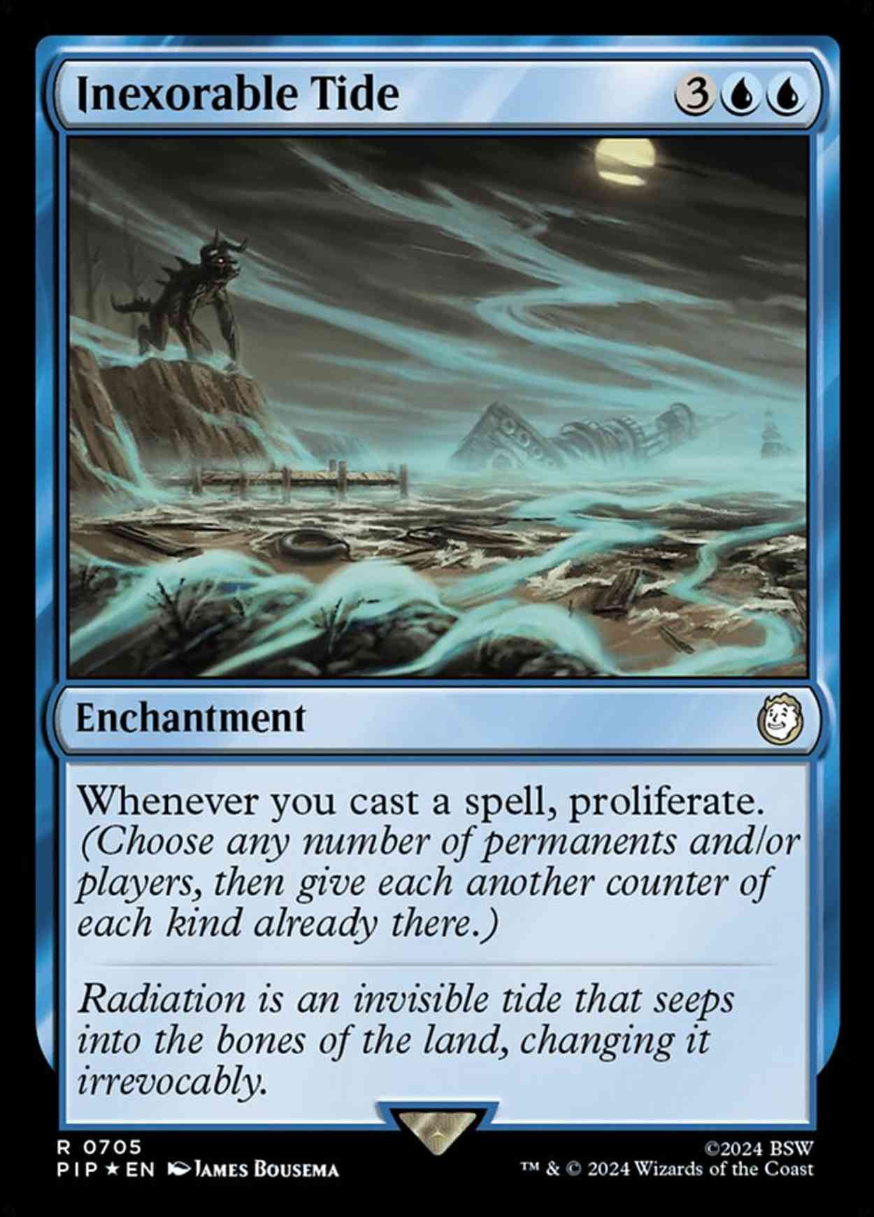 Inexorable Tide (Surge Foil) magic card front