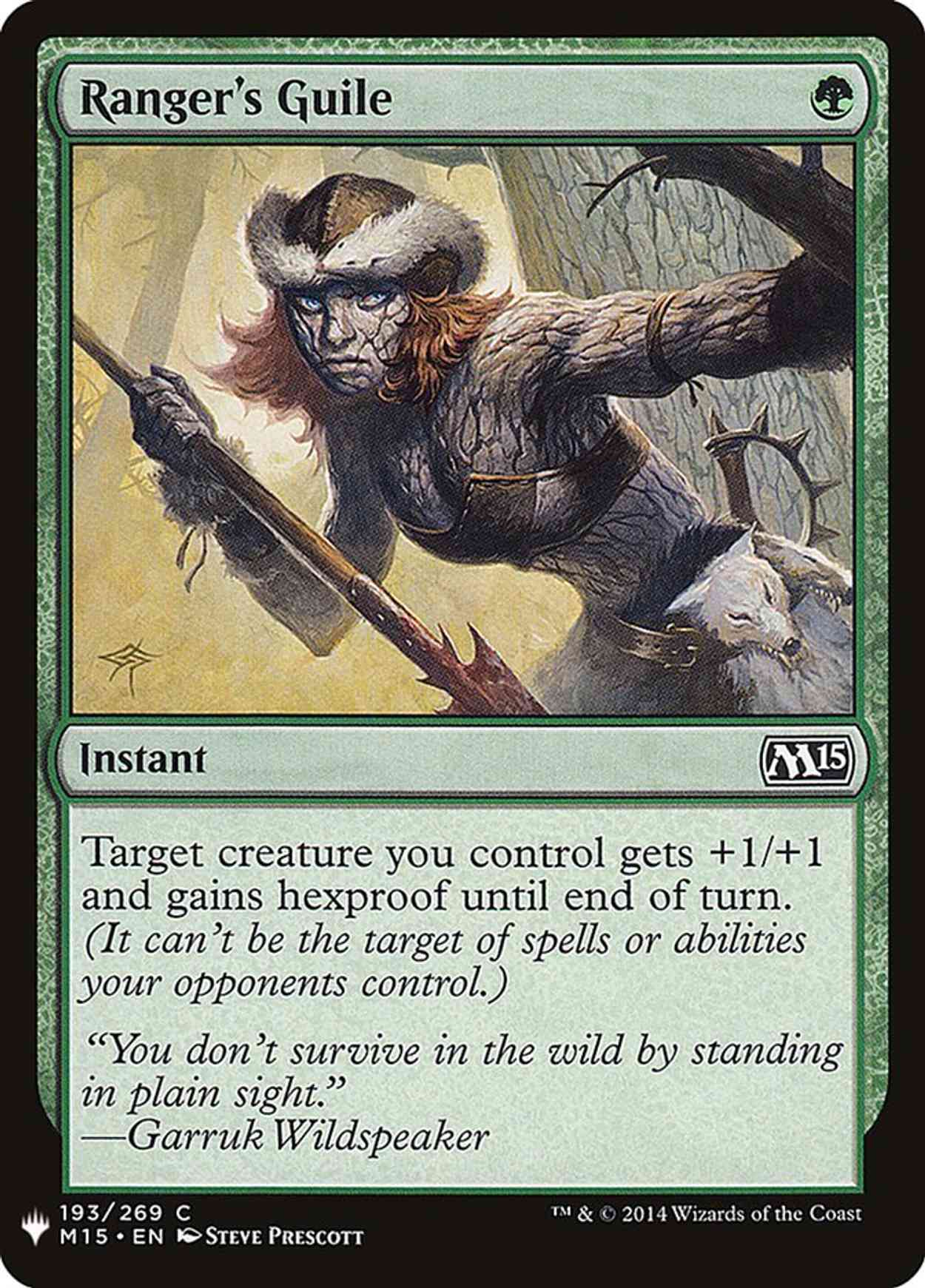 Ranger's Guile magic card front