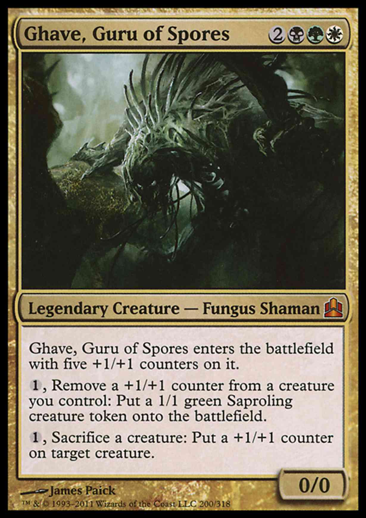 Ghave, Guru of Spores magic card front
