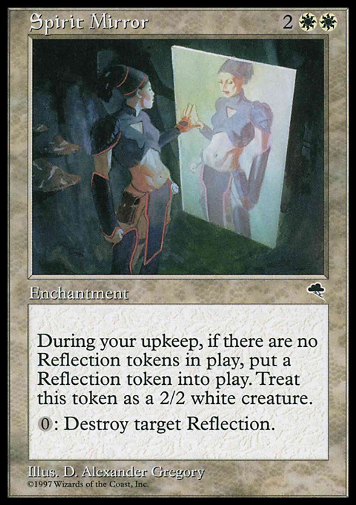 Spirit Mirror magic card front