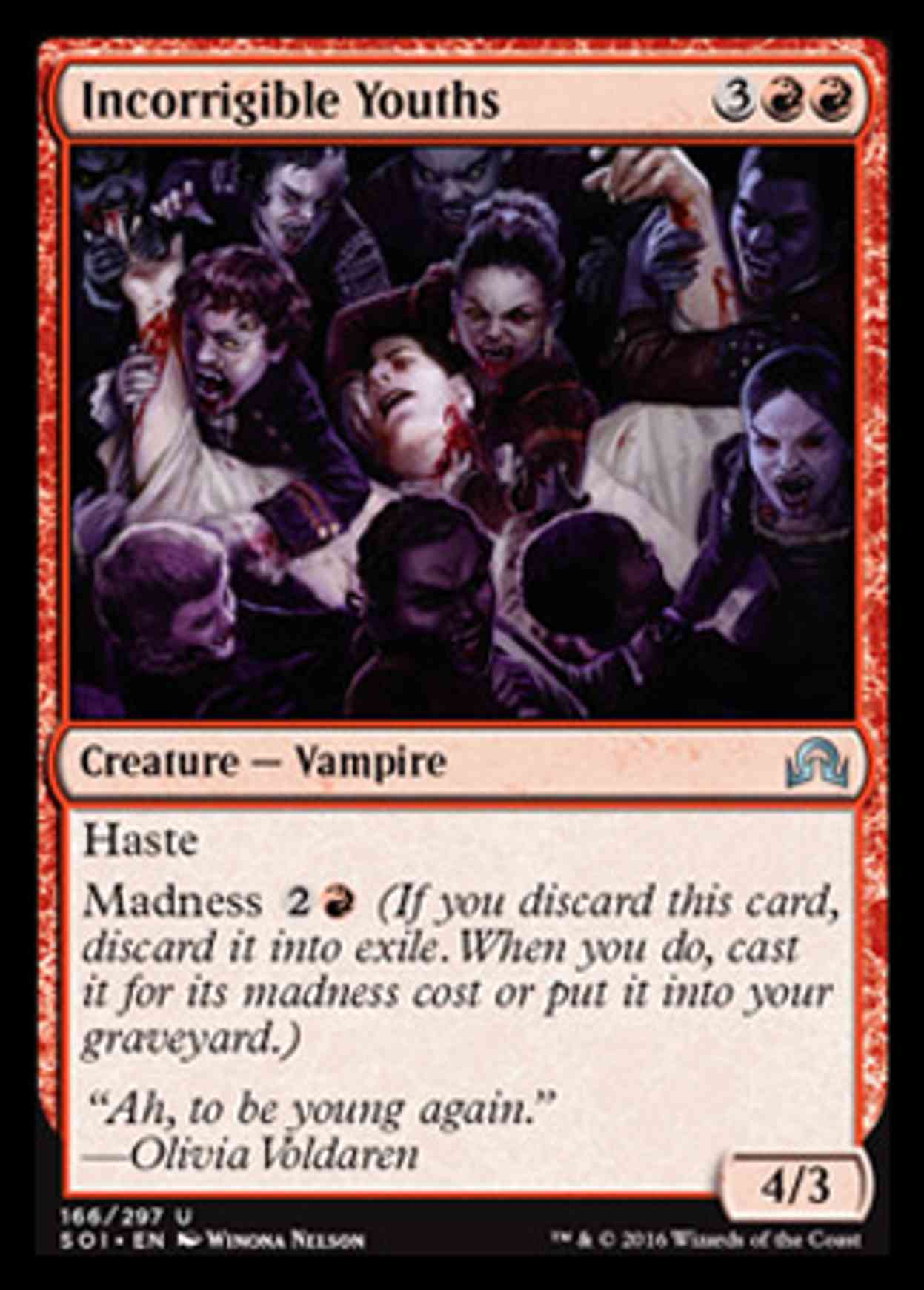 Incorrigible Youths magic card front