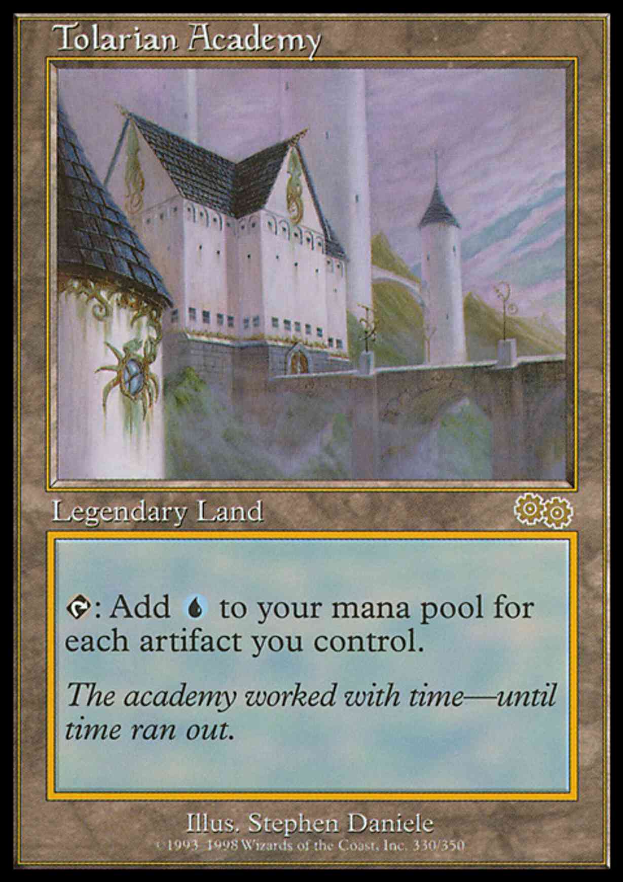 Tolarian Academy magic card front