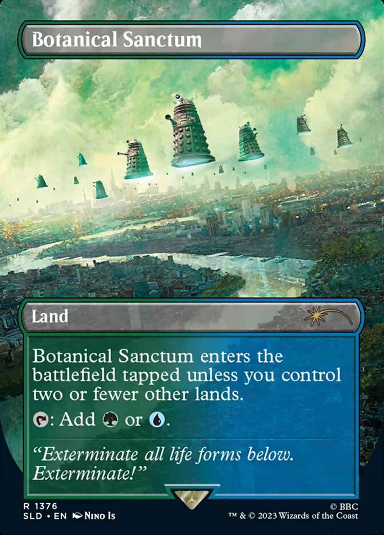 Botanical Sanctum magic card front