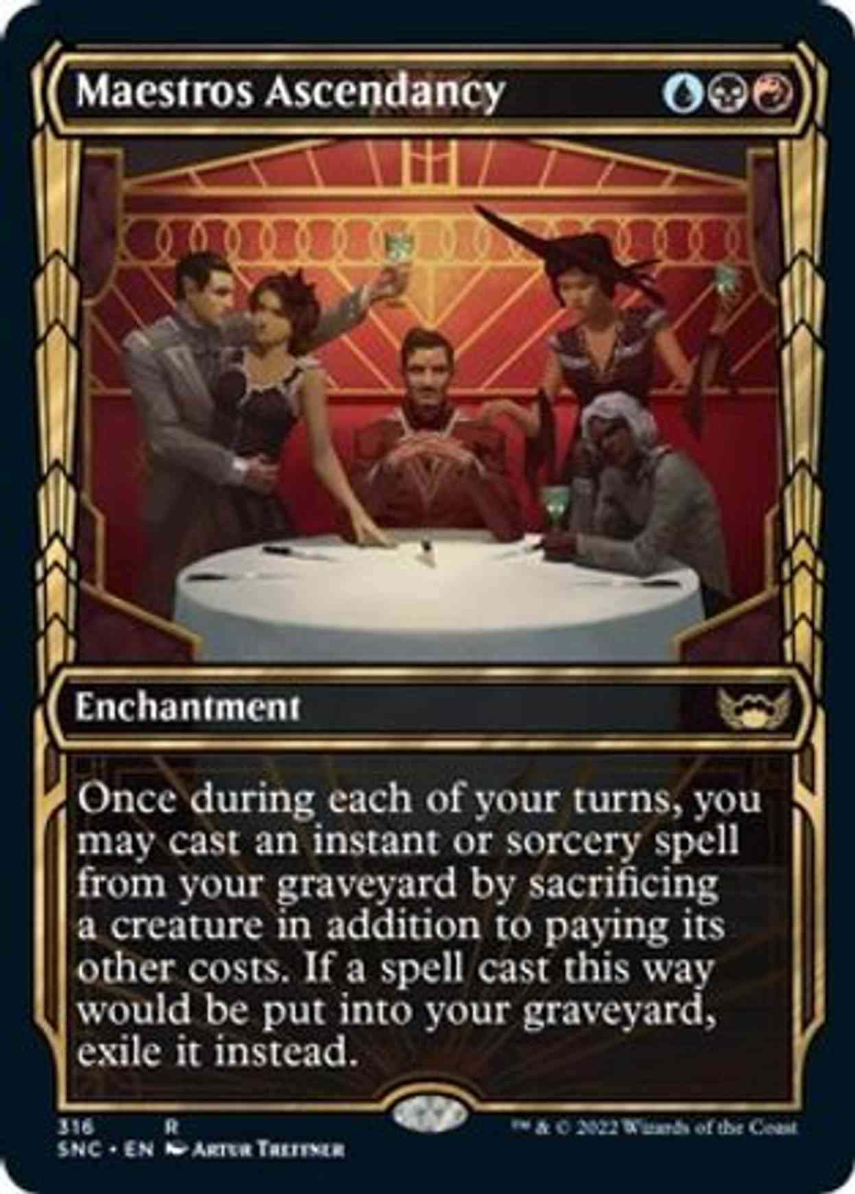 Maestros Ascendancy (Showcase) magic card front