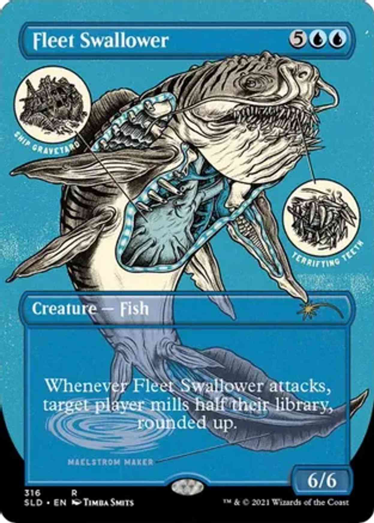 Fleet Swallower magic card front