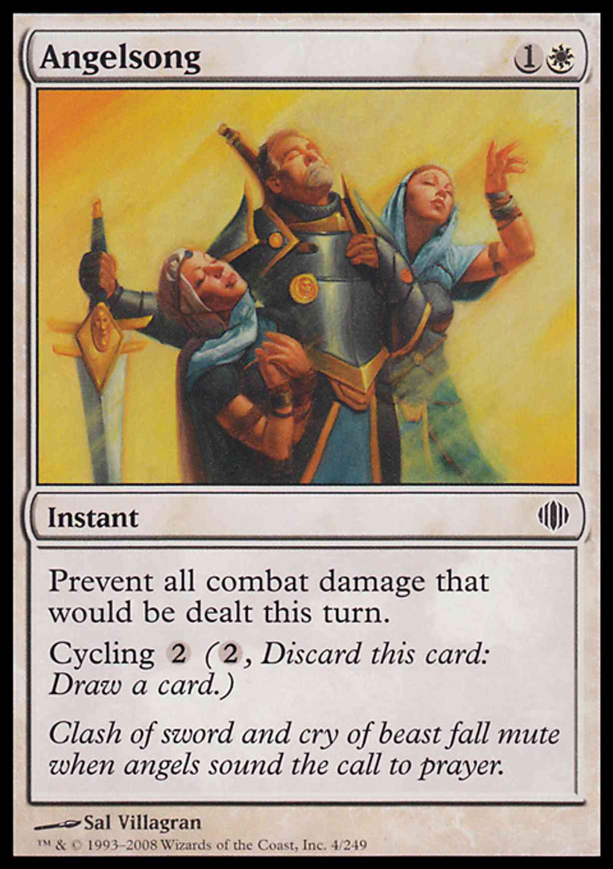 Angelsong magic card front