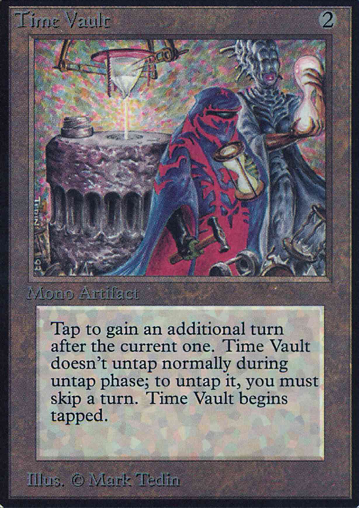 Time Vault Price from mtg Limited Edition Alpha