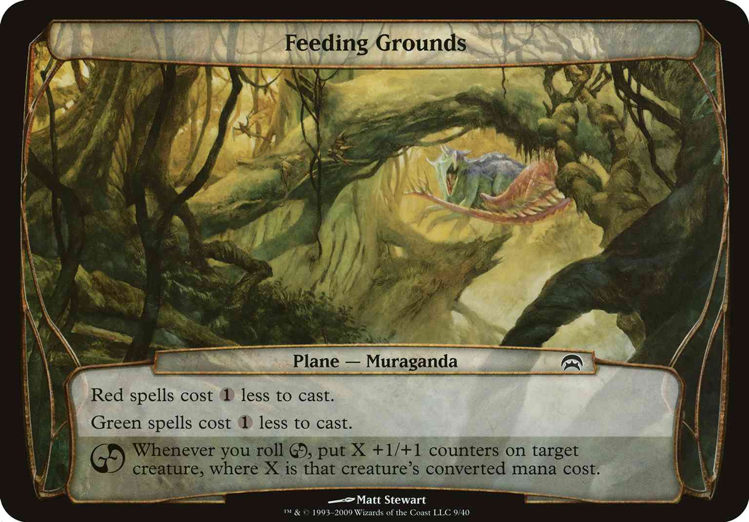 Feeding Grounds (Planechase) magic card front