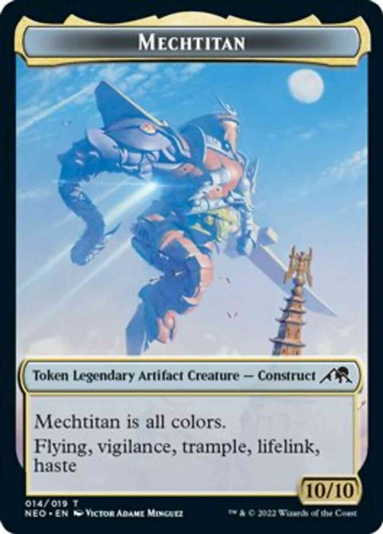 Mechtitan Token magic card front