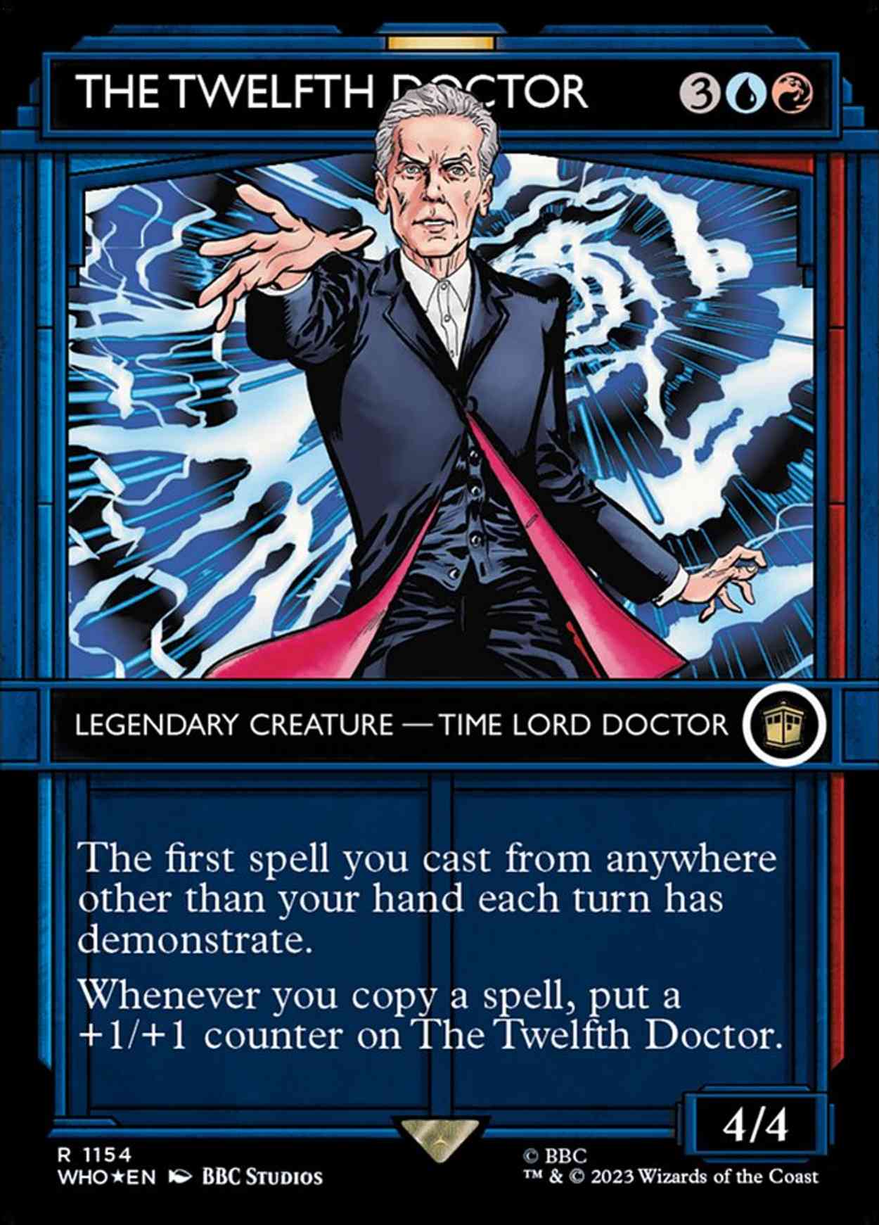 The Twelfth Doctor (Showcase) (Surge Foil) magic card front