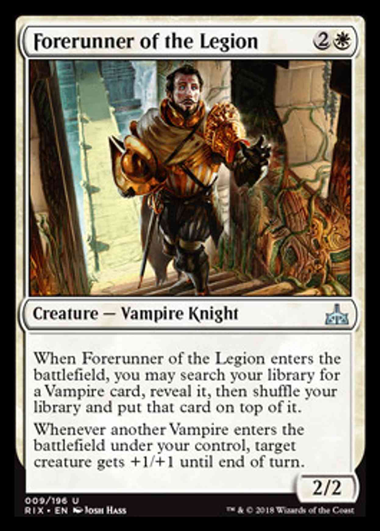 Forerunner of the Legion magic card front