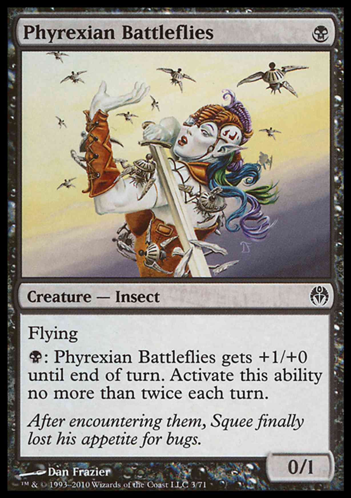 Phyrexian Battleflies magic card front
