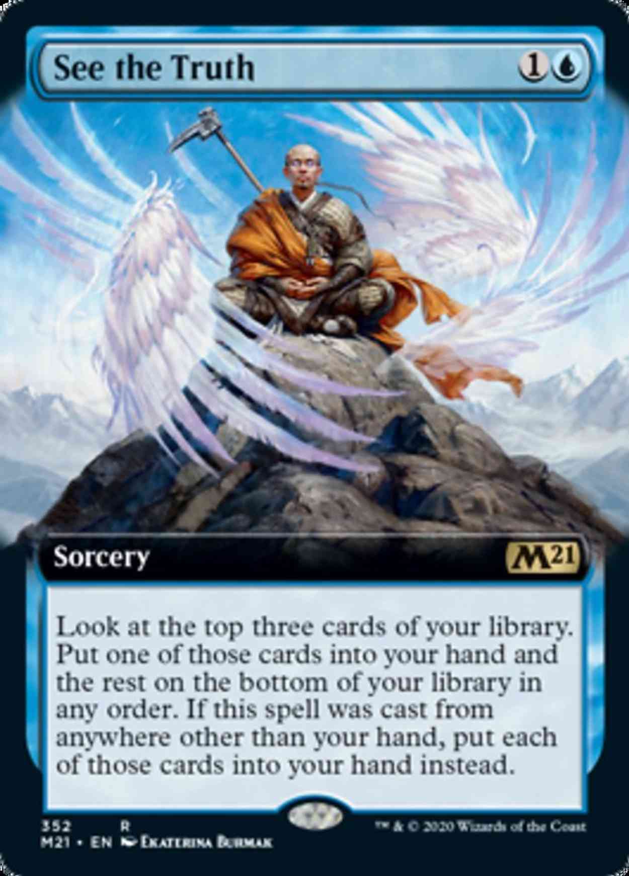 See the Truth (Extended Art) magic card front