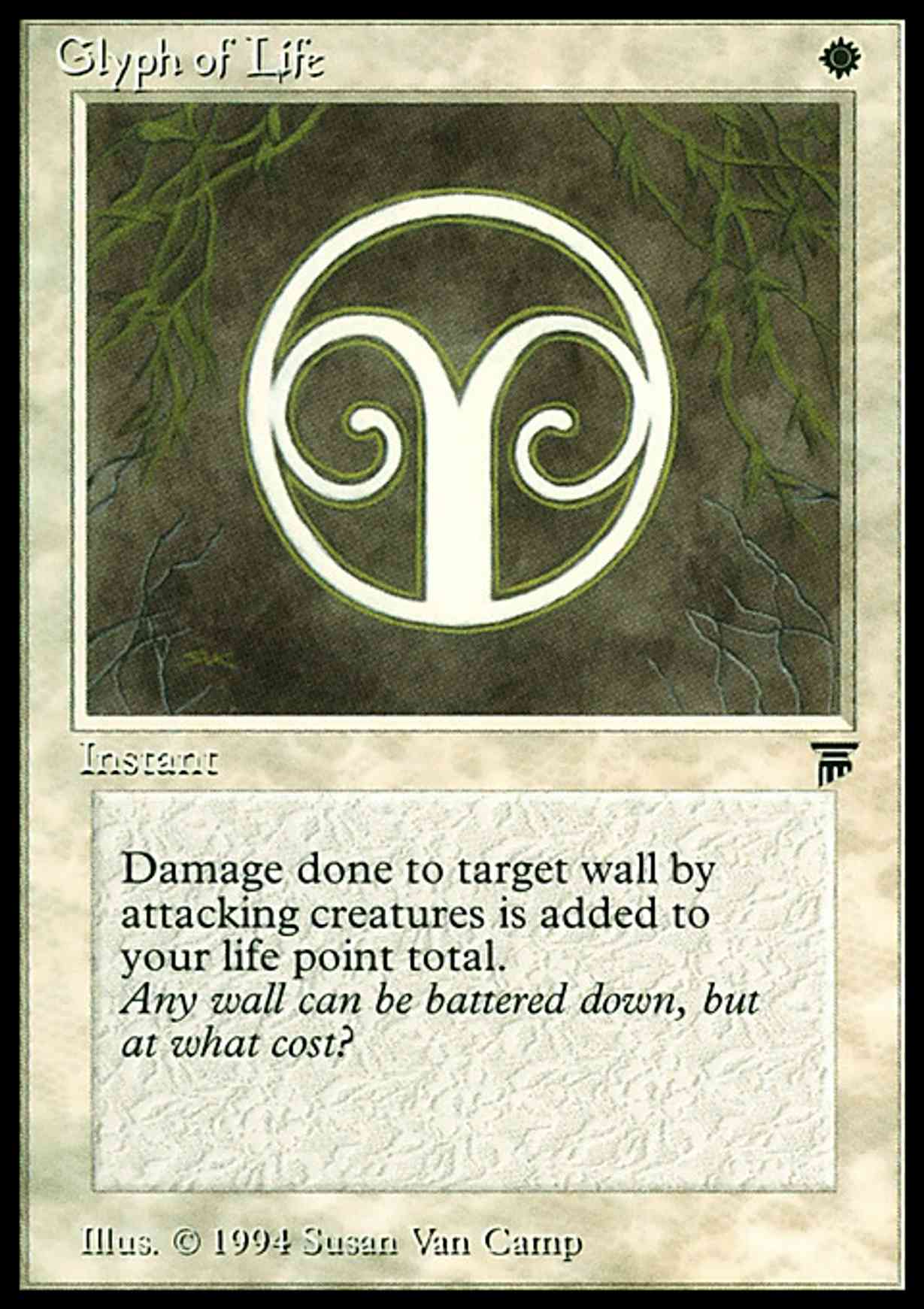 Glyph of Life magic card front