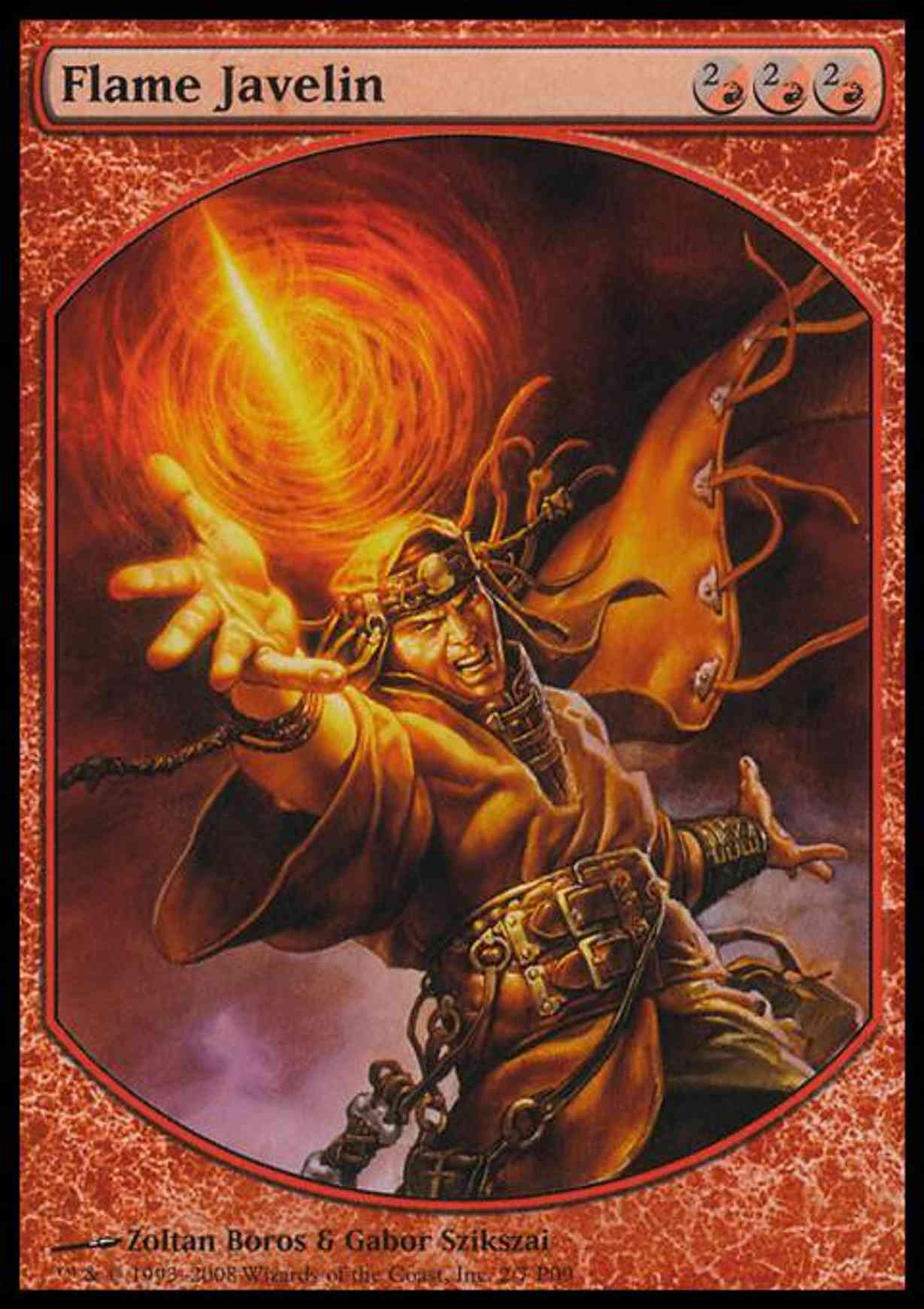 Flame Javelin magic card front