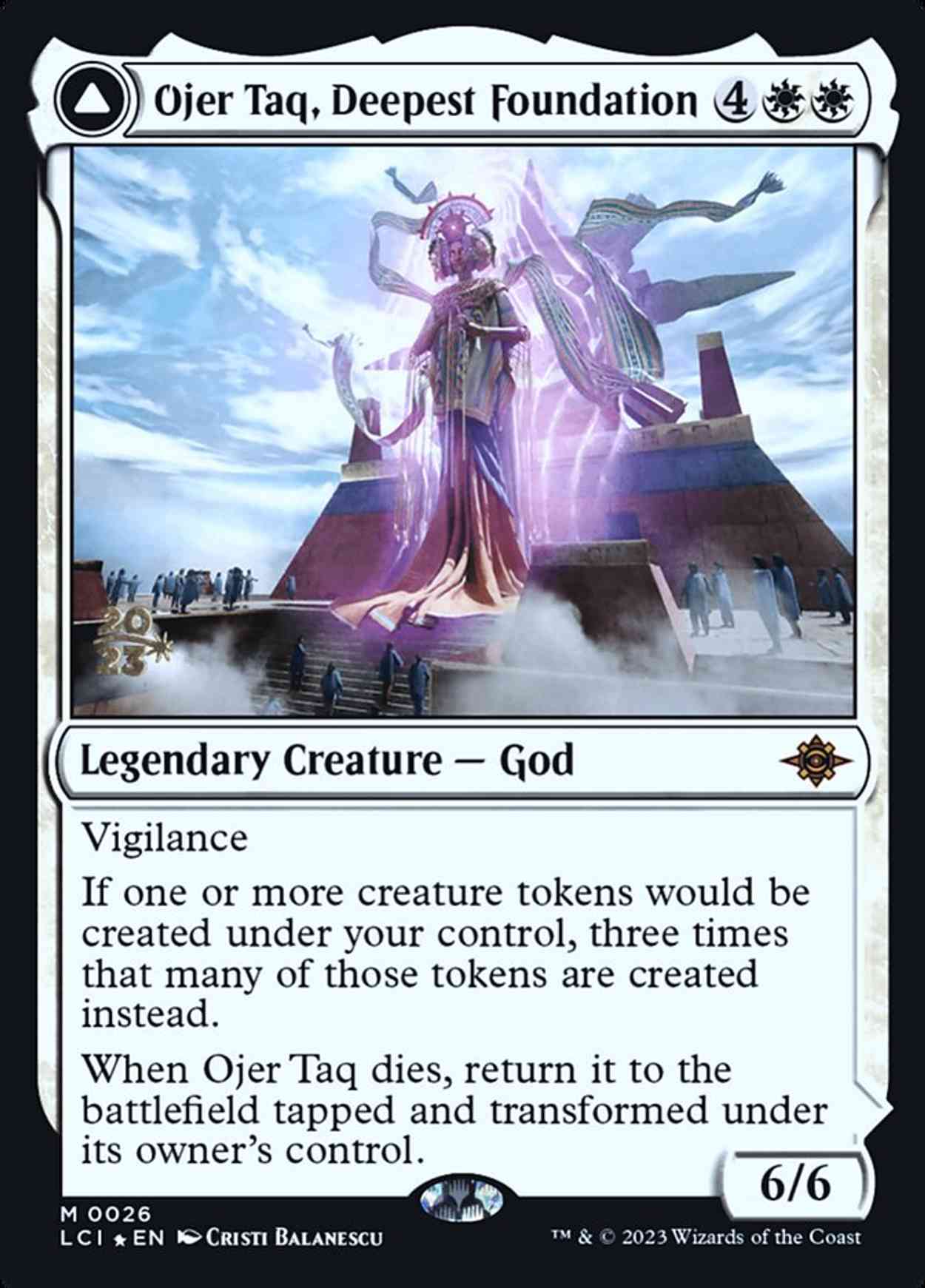 Ojer Taq, Deepest Foundation magic card front