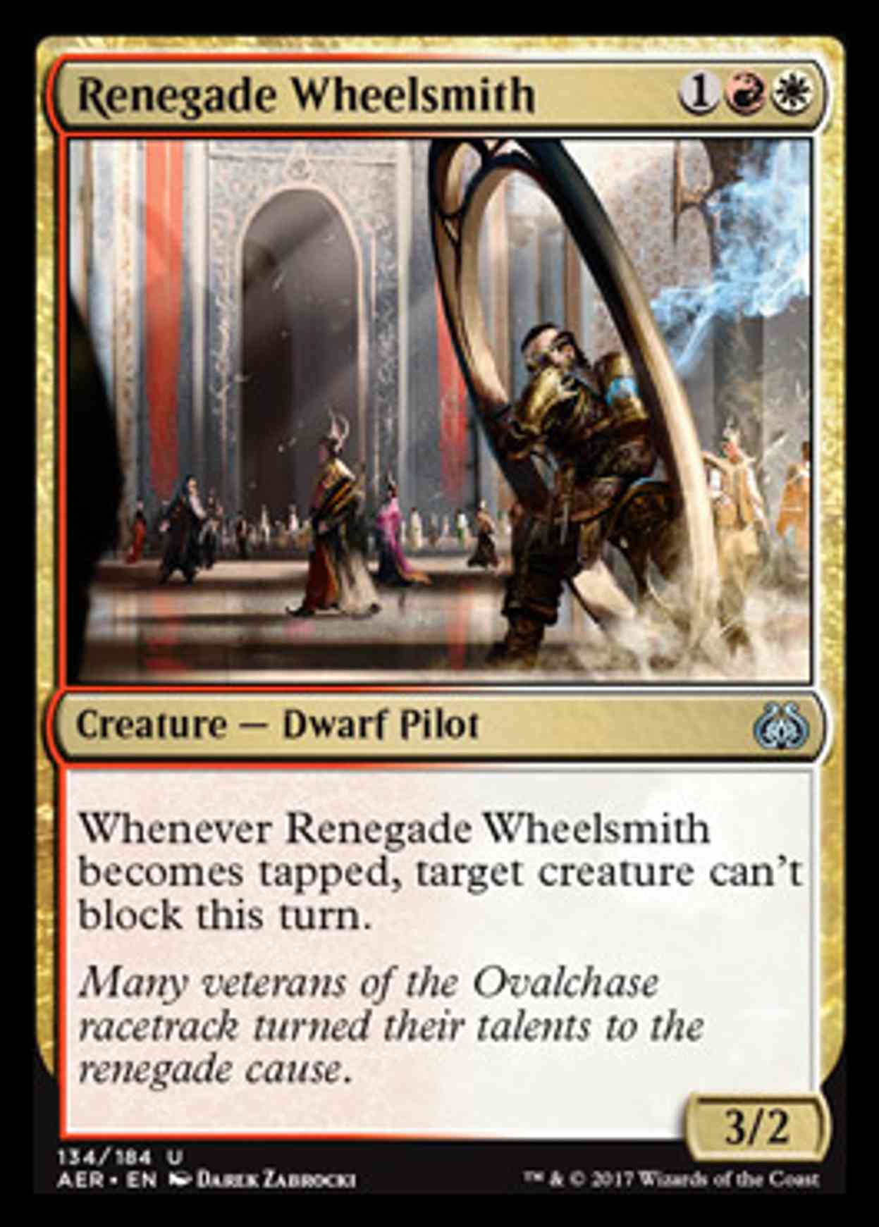 Renegade Wheelsmith magic card front