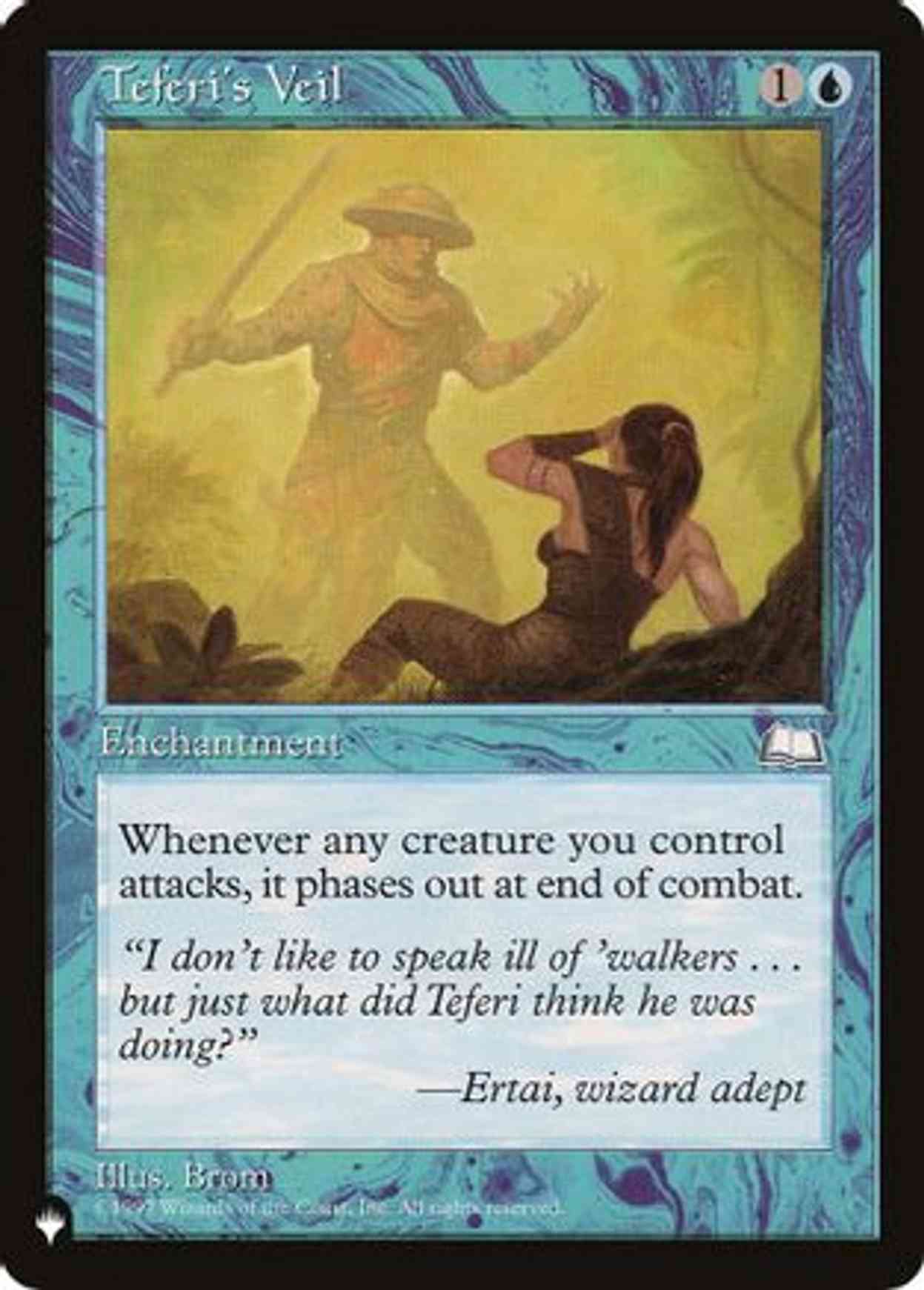 Teferi's Veil magic card front
