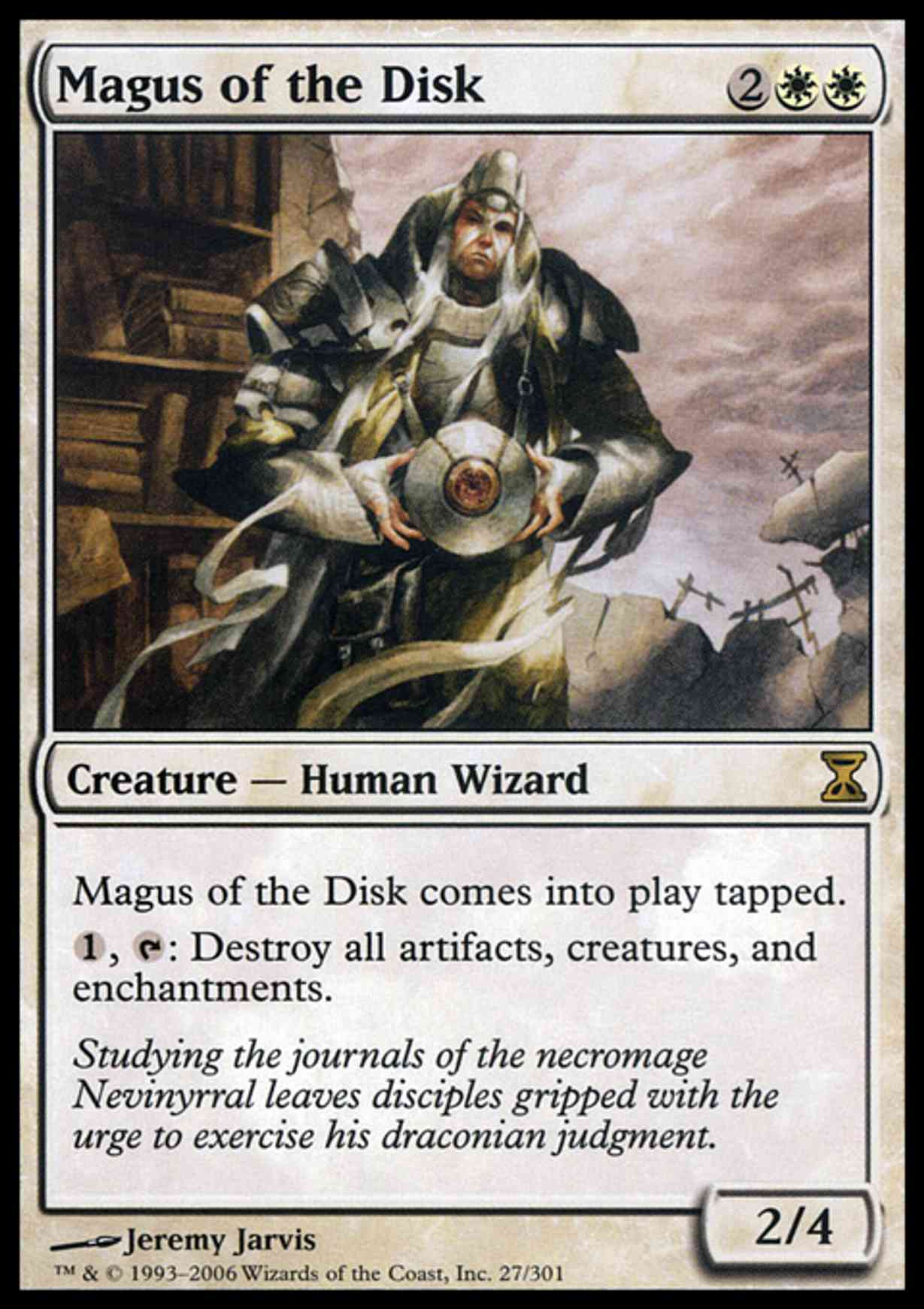 Magus of the Disk magic card front