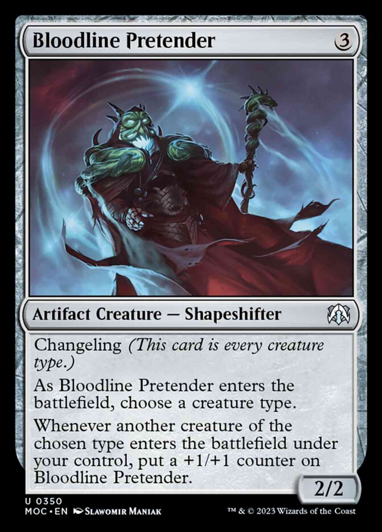 Bloodline Pretender magic card front