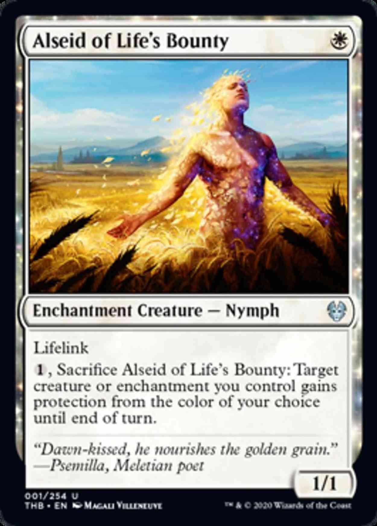 Alseid of Life's Bounty magic card front