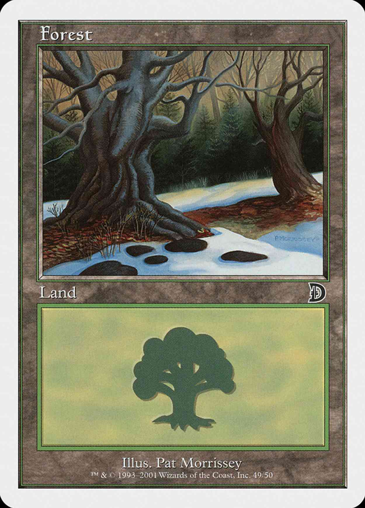 Forest (49) magic card front