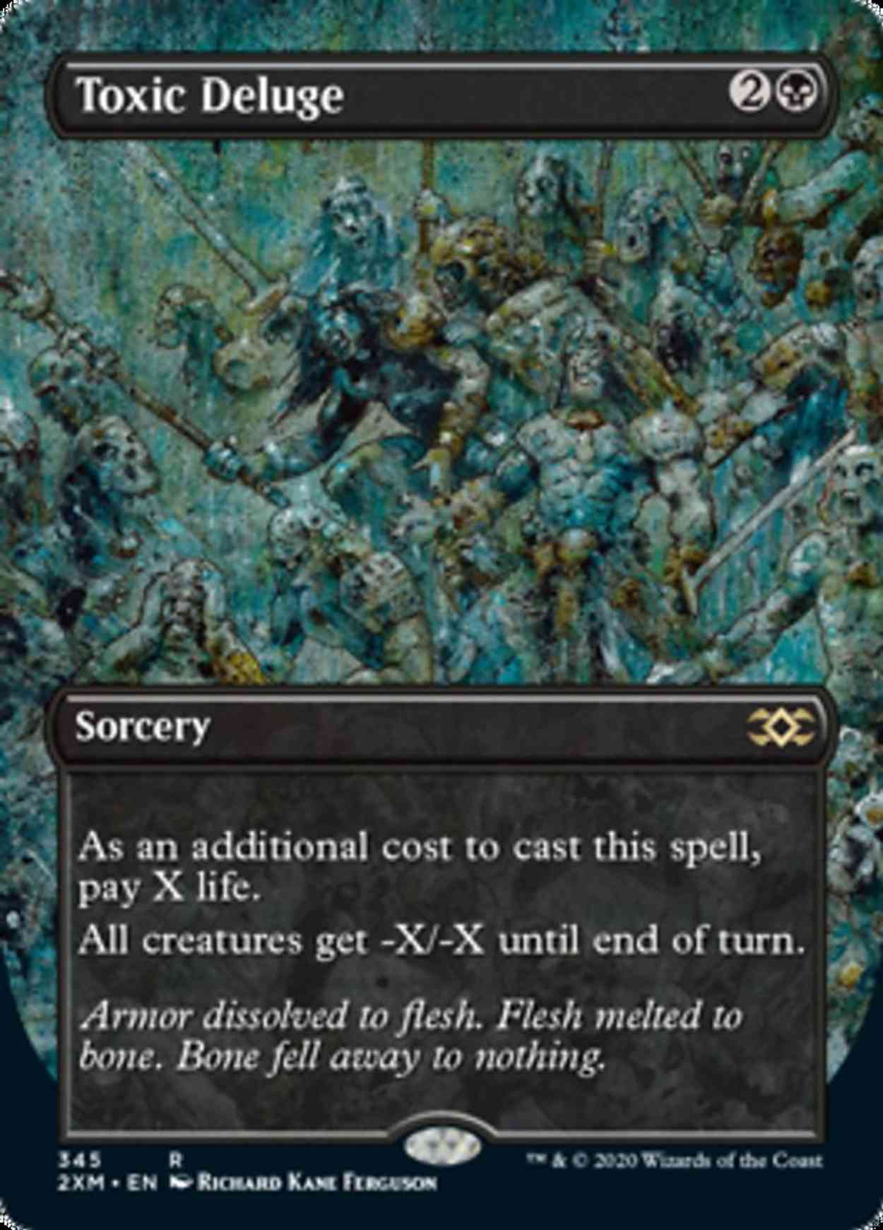 Toxic Deluge (Borderless) magic card front