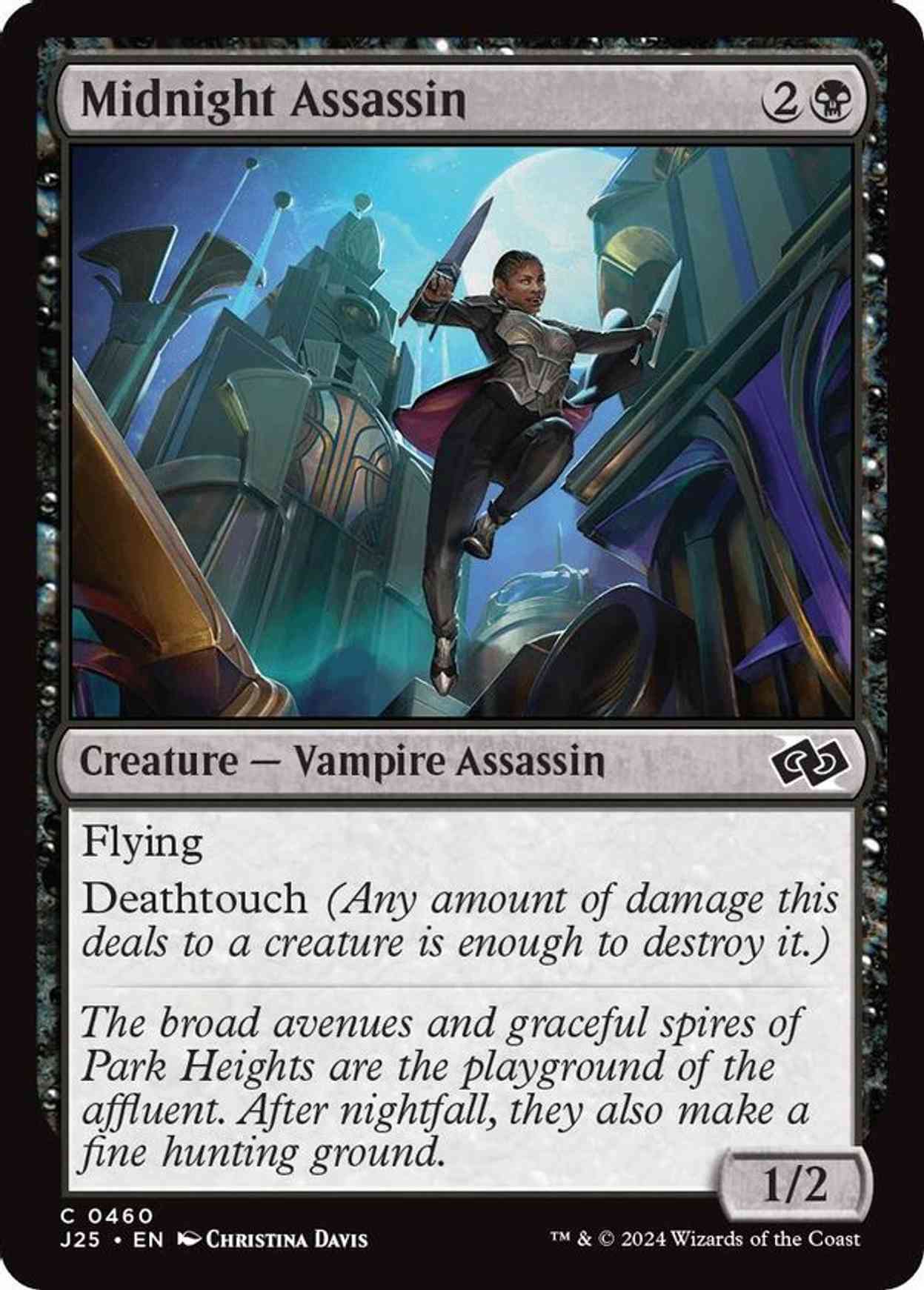 Midnight Assassin magic card front