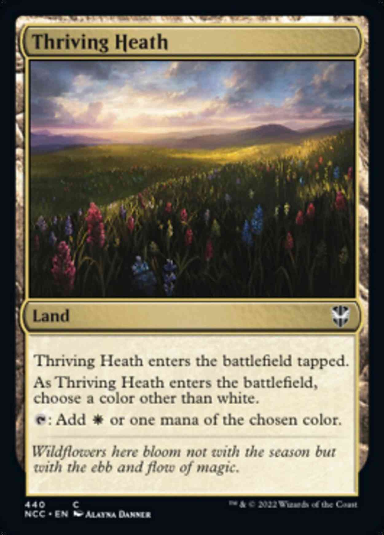 Thriving Heath magic card front