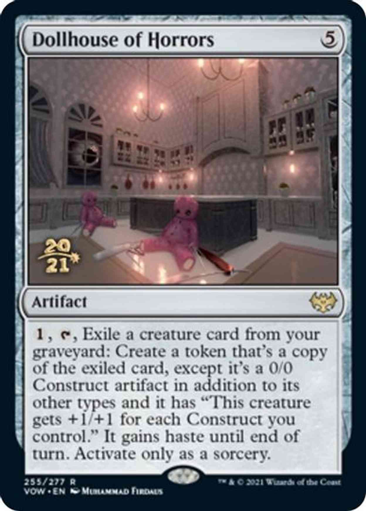 Dollhouse of Horrors magic card front