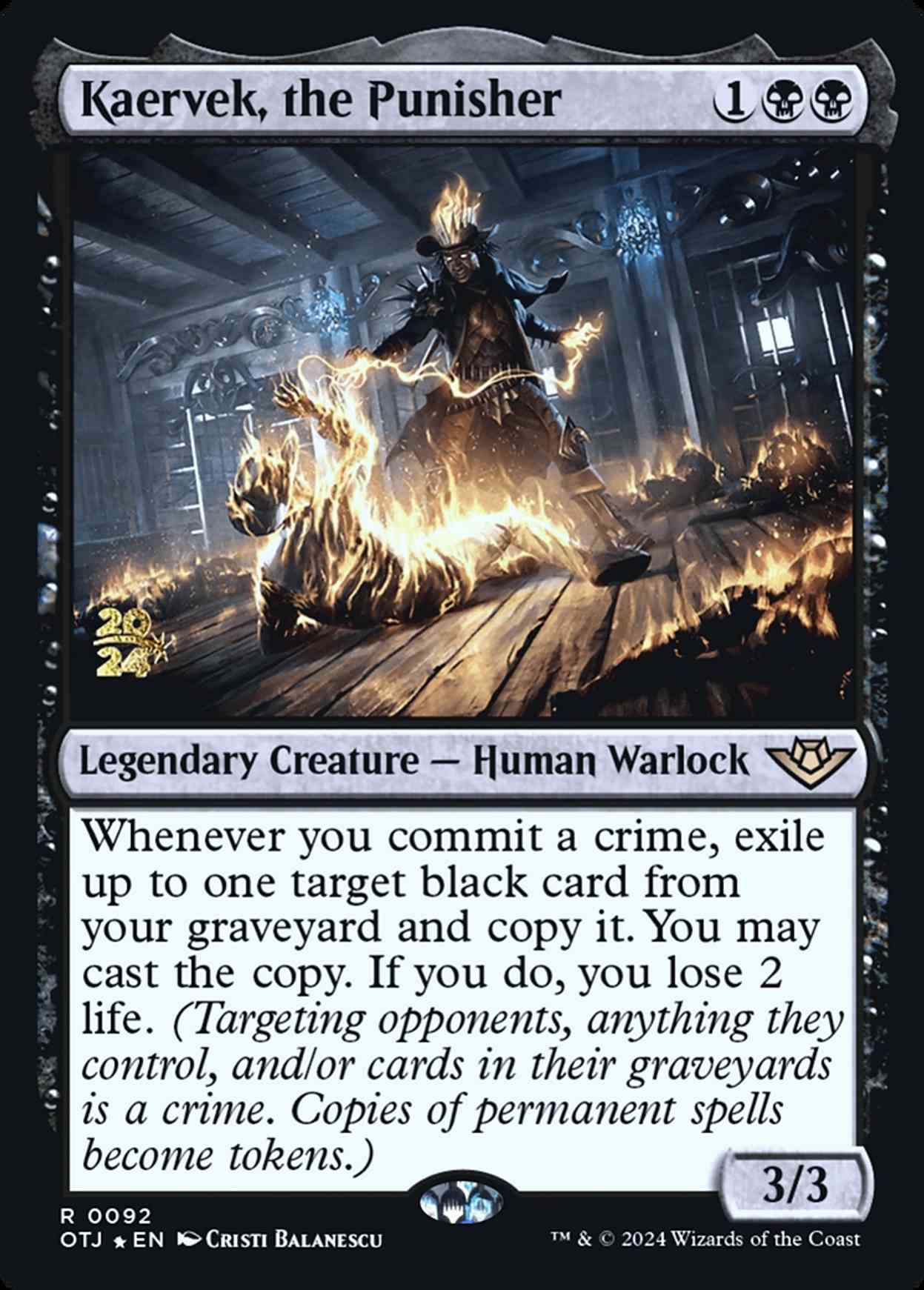 Kaervek, the Punisher magic card front