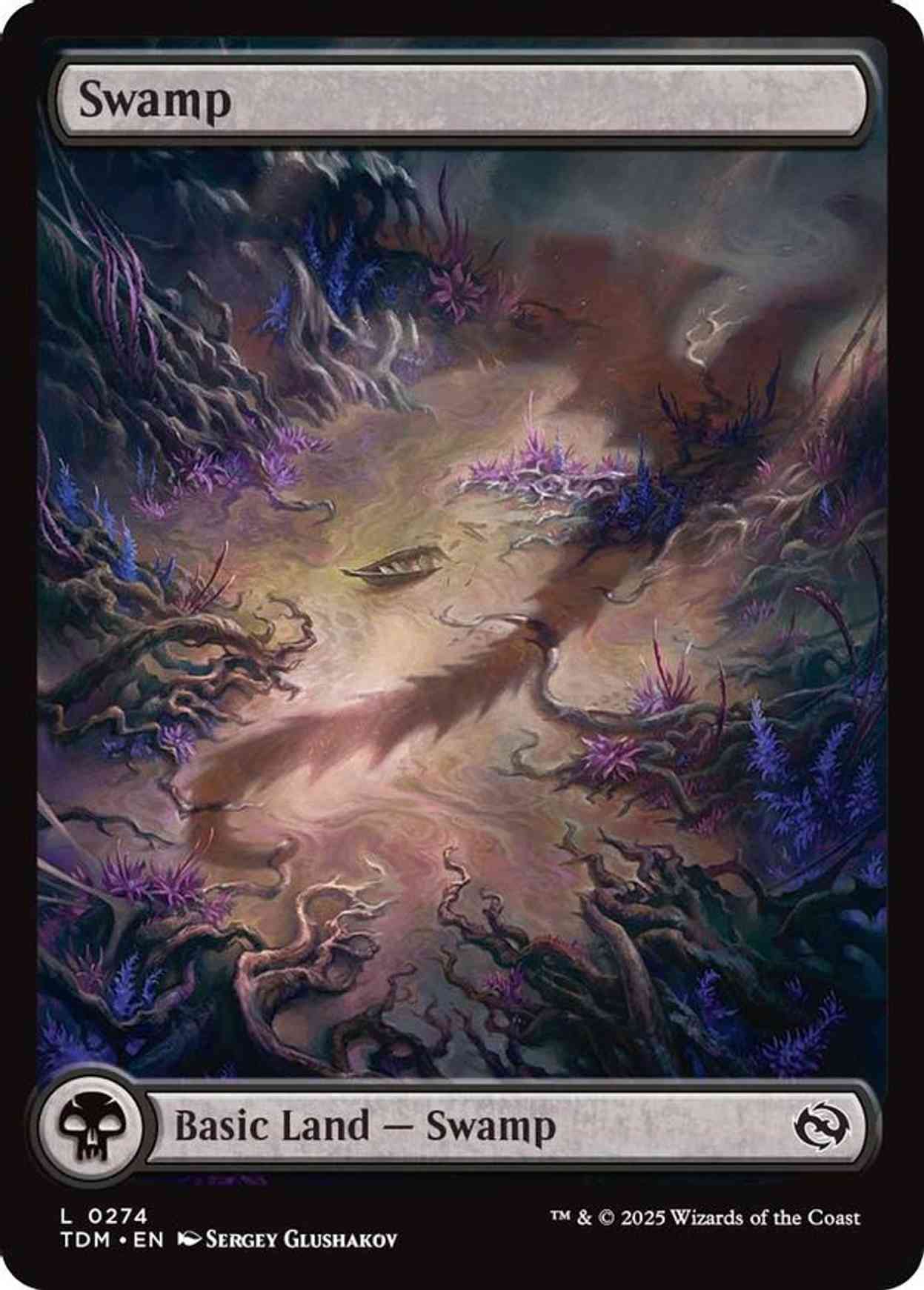 Swamp (0274) magic card front
