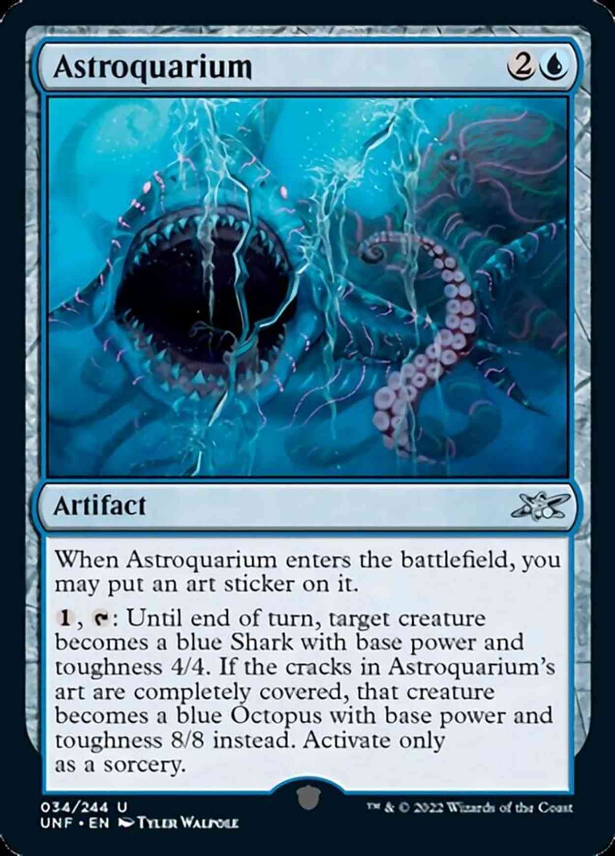 Astroquarium magic card front