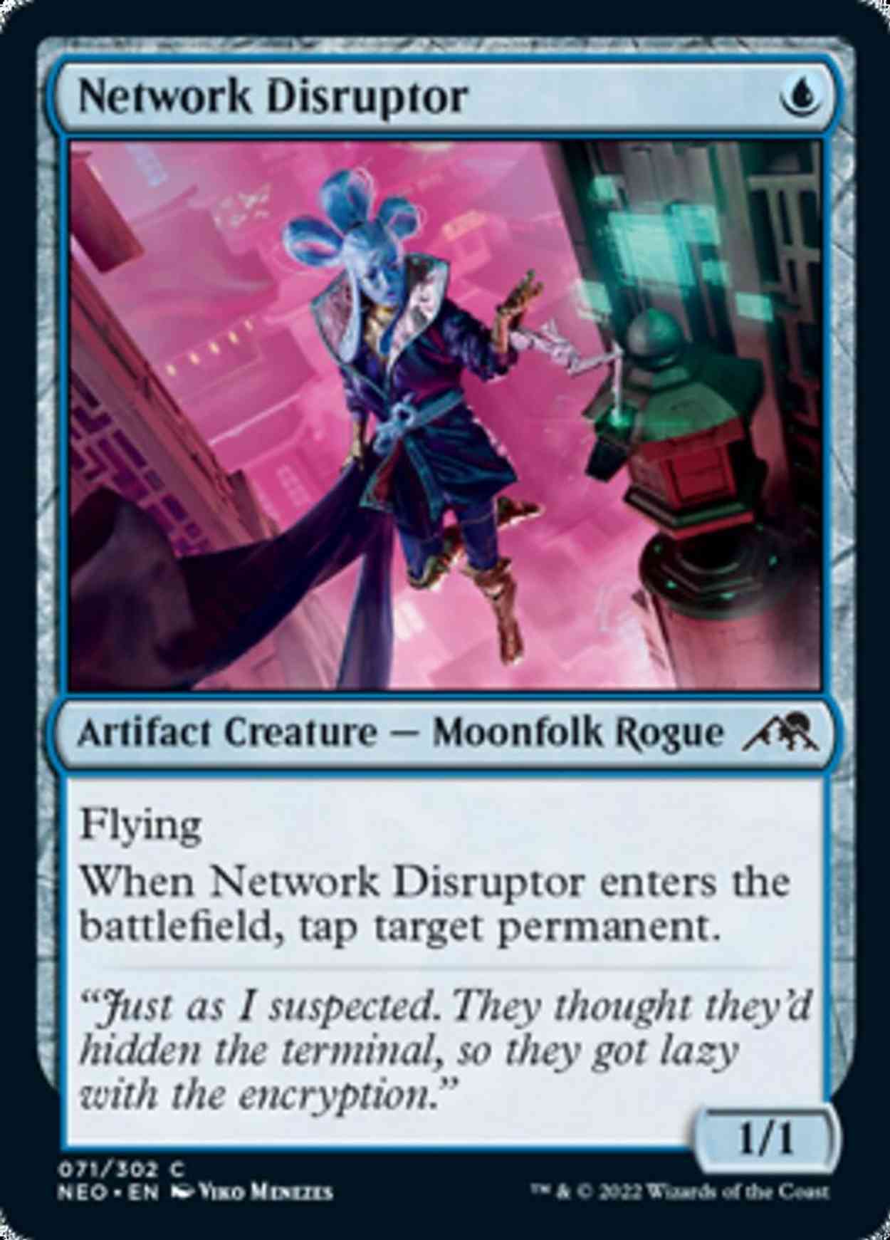 Network Disruptor magic card front