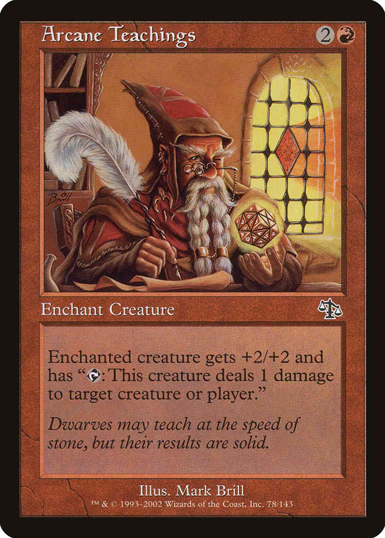 Arcane Teachings magic card front