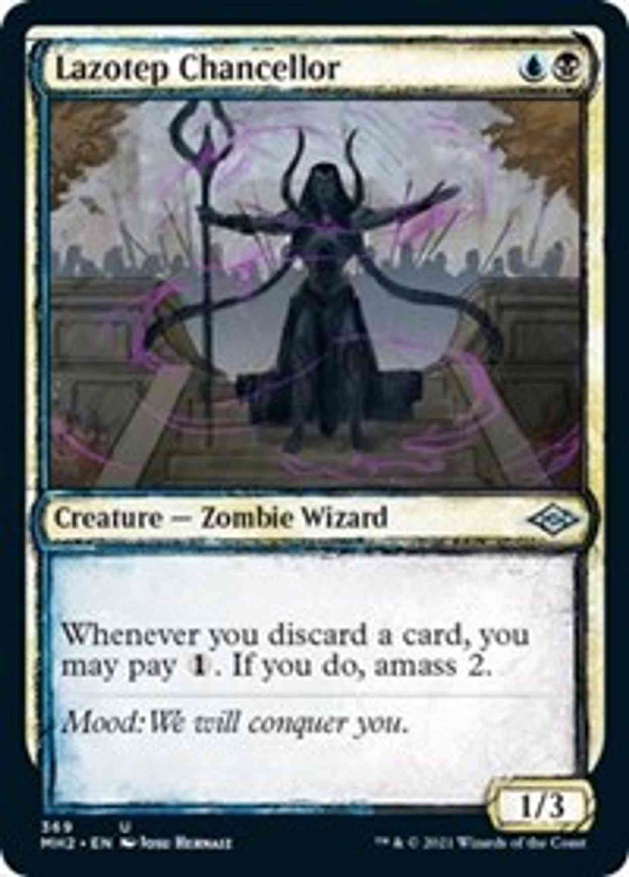 Lazotep Chancellor (Showcase) magic card front