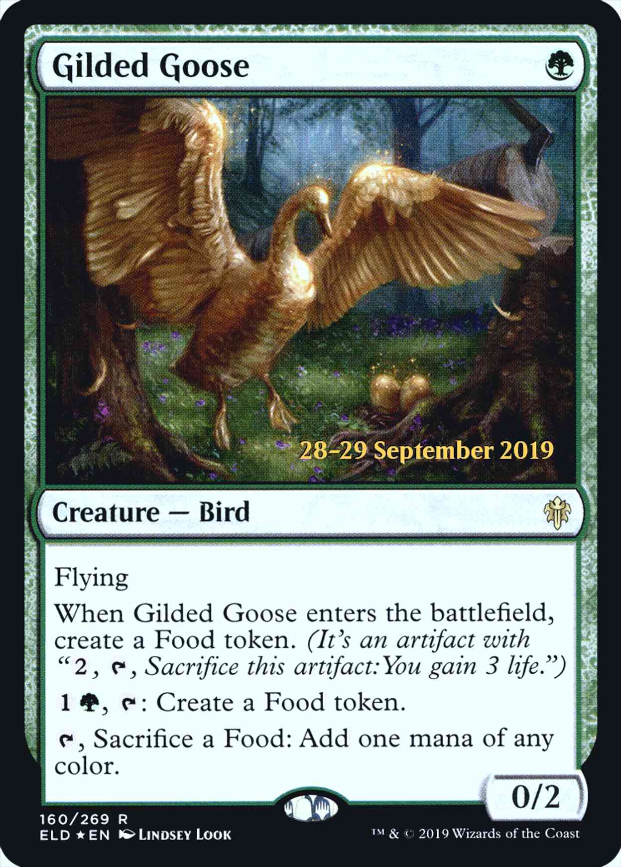 Gilded Goose magic card front