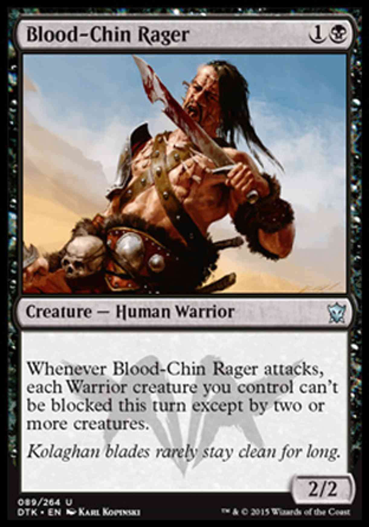 Blood-Chin Rager magic card front