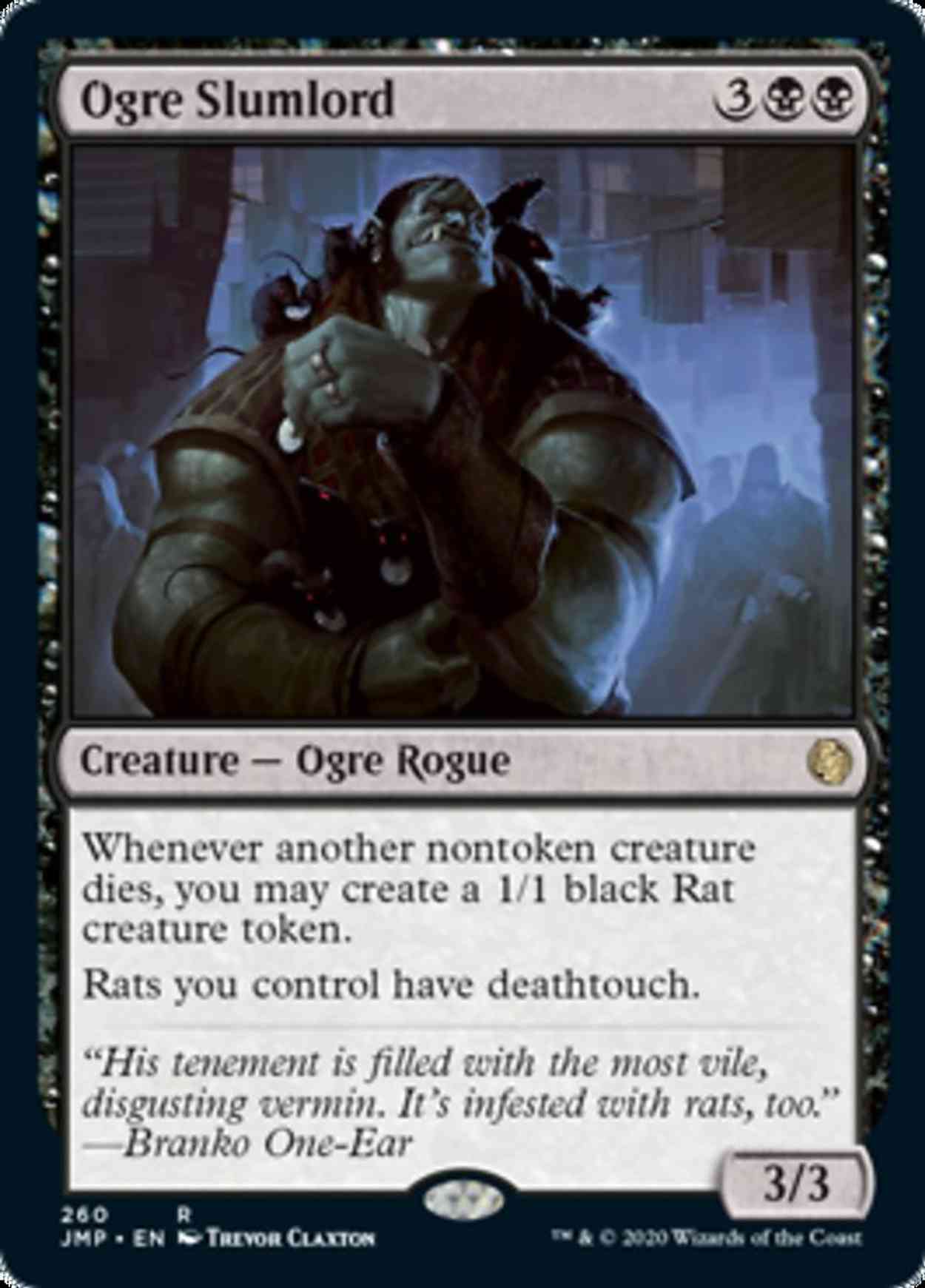 Ogre Slumlord magic card front