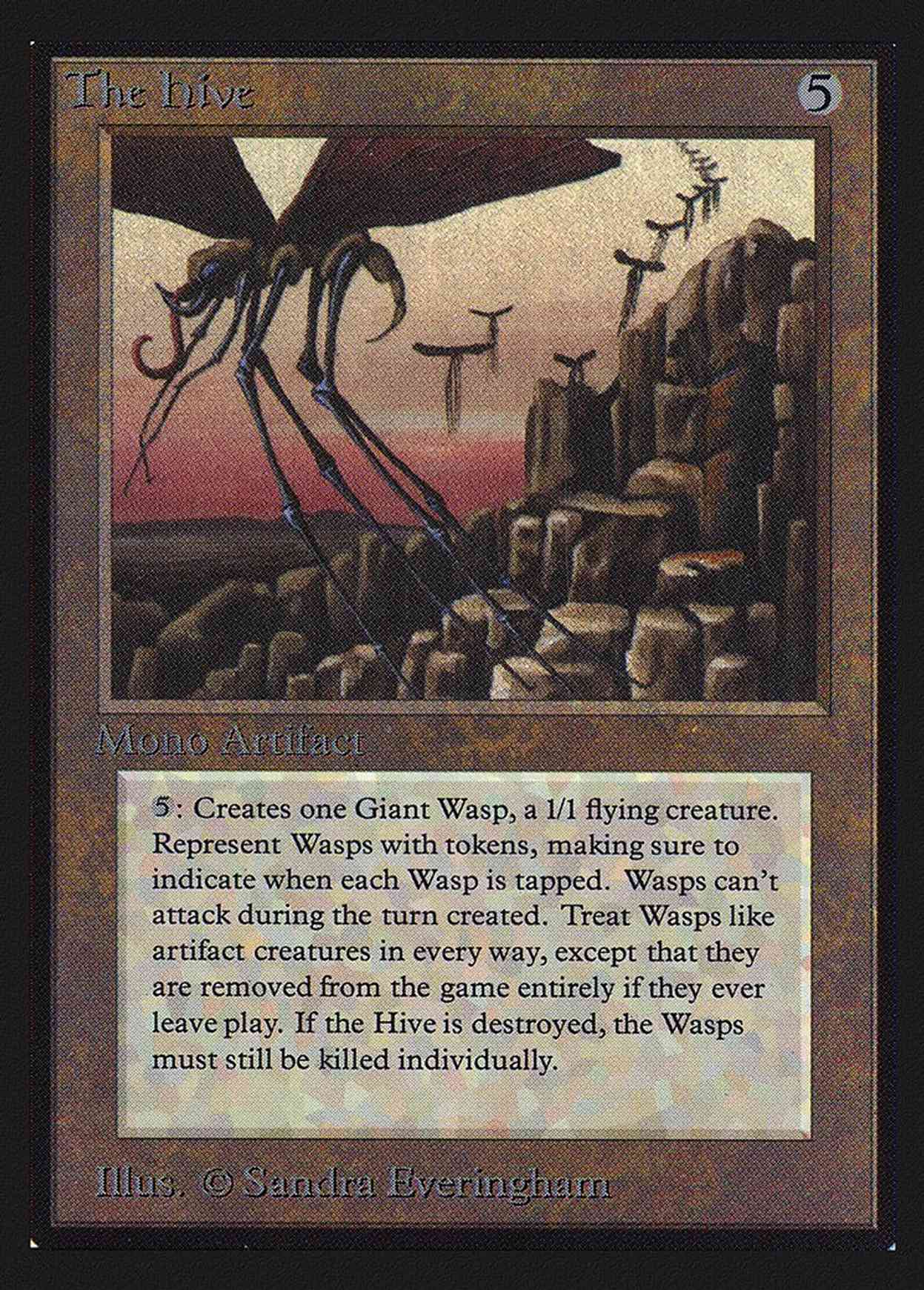 The Hive (IE) magic card front