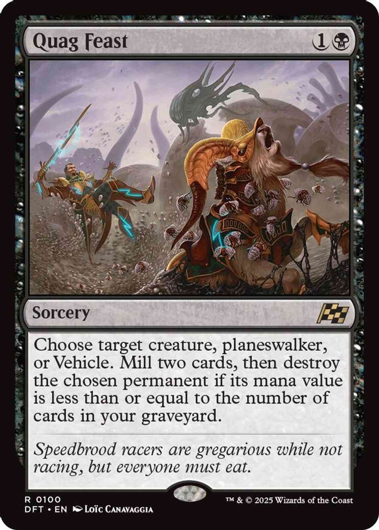 Quag Feast magic card front