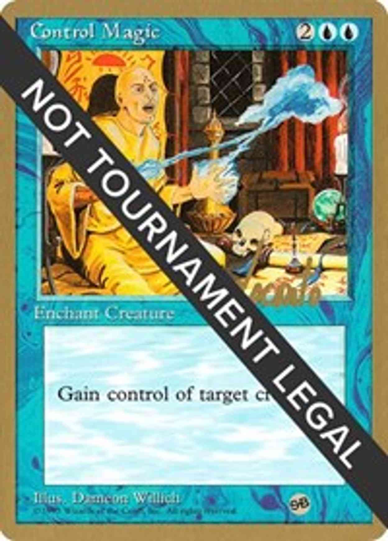 Control Magic - 1996 Michael Loconto (4ED) (SB) magic card front
