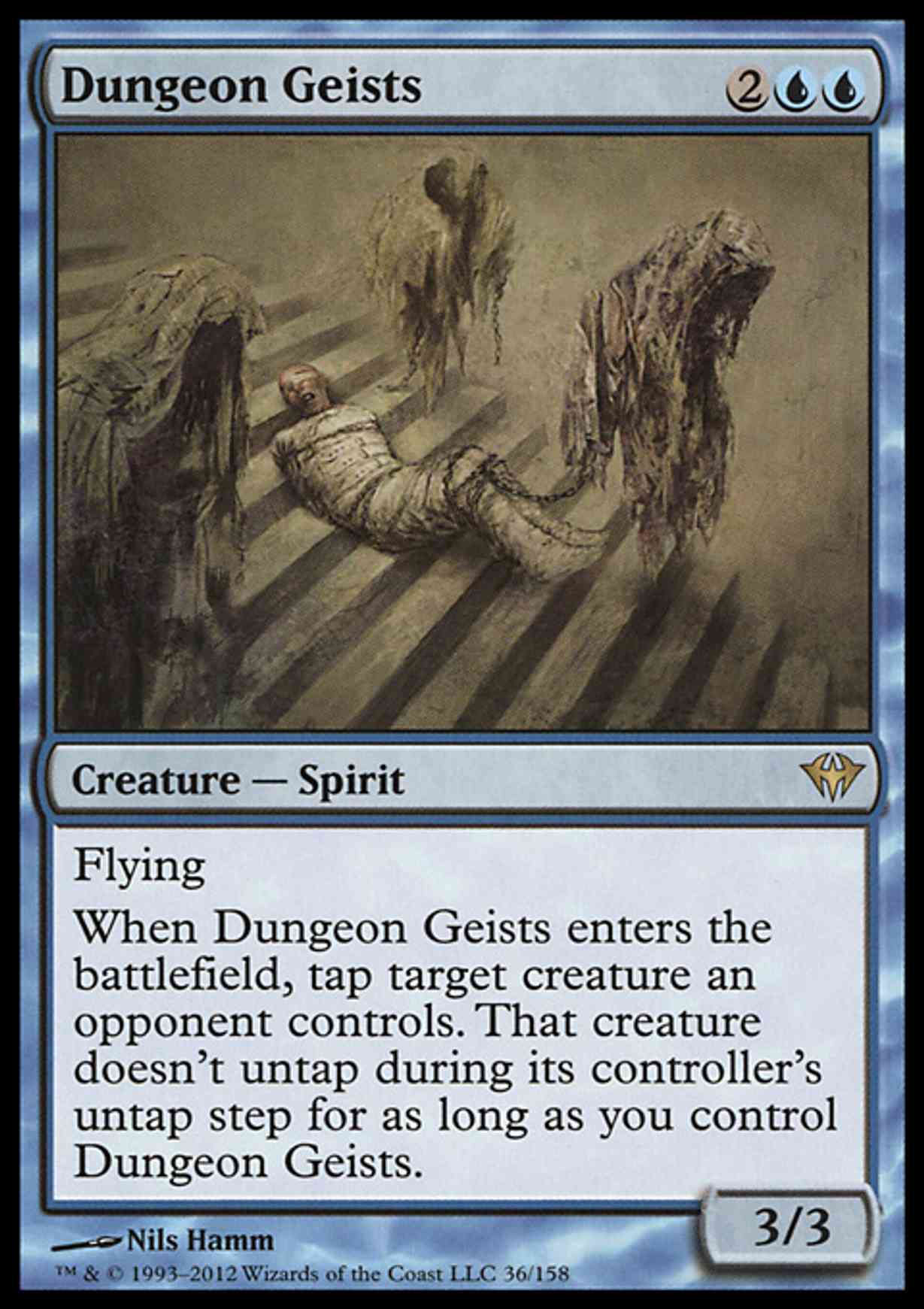 Dungeon Geists magic card front