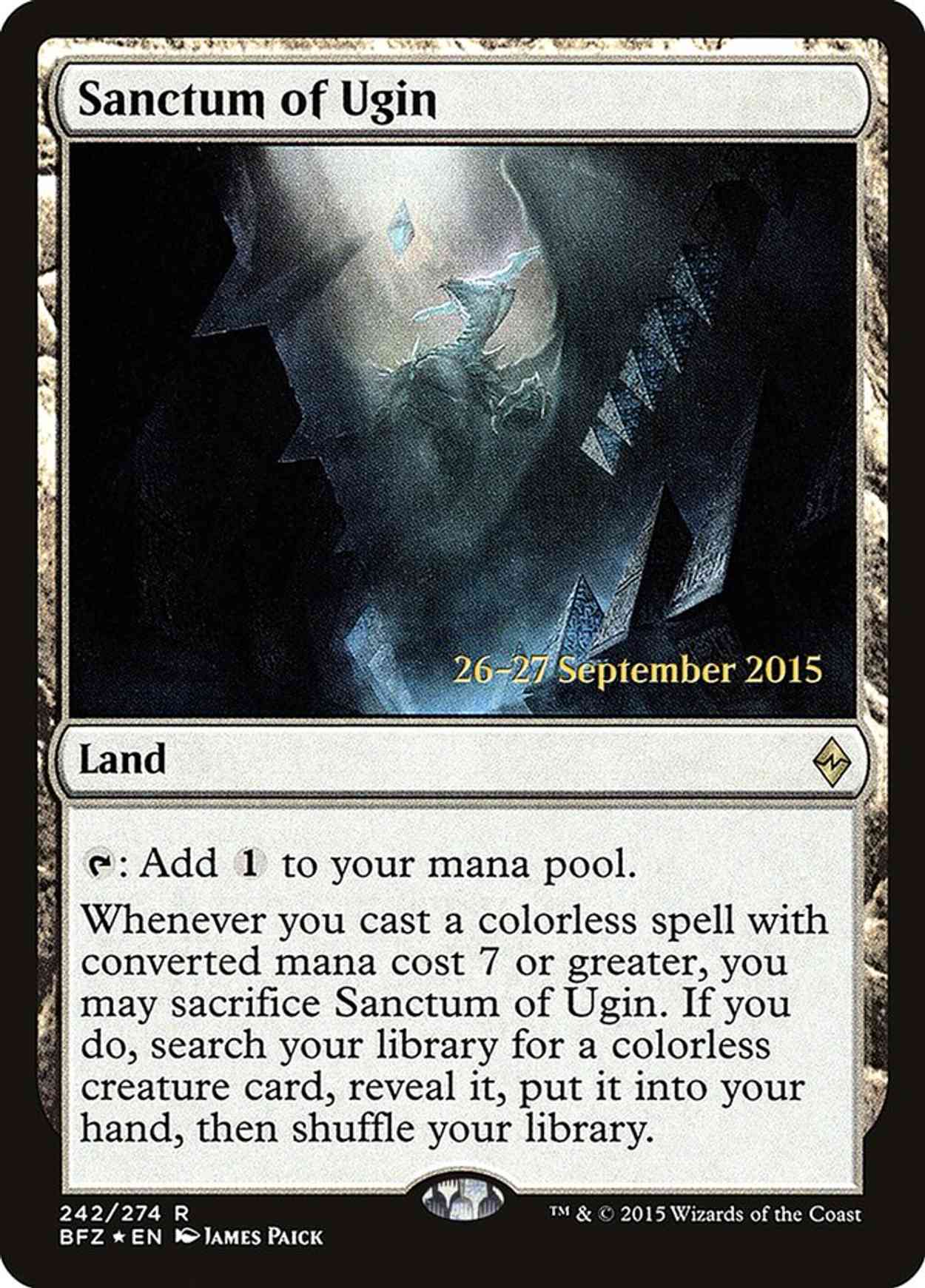 Sanctum of Ugin magic card front